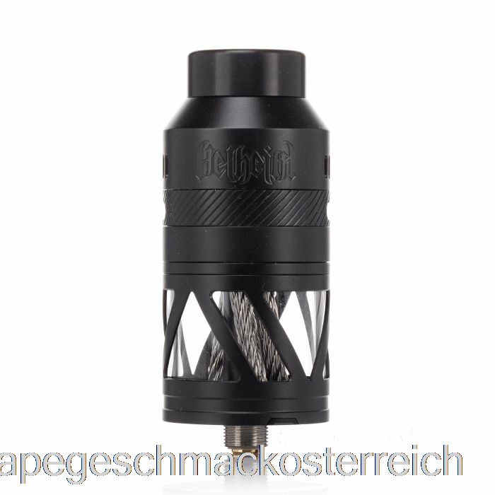 Hellvape Helheim S 25mm RTA Matte Full Black Vape Geschmack